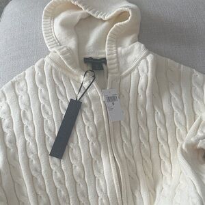 House of Harlow 1960 Cable Knit Cardigan | Cream | NWT | Size S